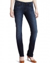 7 For All Mankind Women's Straight Leg Jean in Nouveau New York Dark