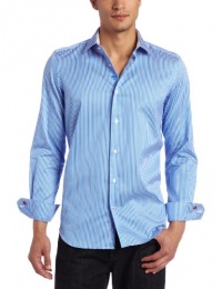 Robert Graham Men's Andy Regular Cuff Dress Shirt