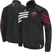 Adidas Miami Heat On-Court Warmup Jacket