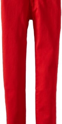 KC Parker Girls 7-16 Stretch Twill Pant, Red Emperor, 14