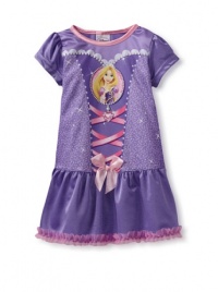 Tangled Girls 2-6x Sleep Gown, Multi, 3T