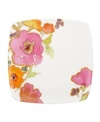 In an inspiring display of alluring watercolors, this square serving platter offers a bright, contemporary addition to your table. Mix and match square plates and platters across the Lenox Floral Fusion dinnerware collection for a stunning presentation.