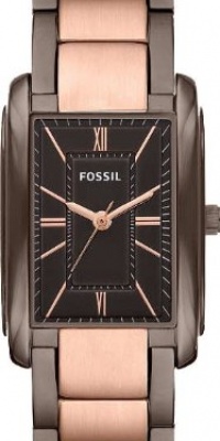 Fossil Adele Stainless Steel Watch - Brown and Rose