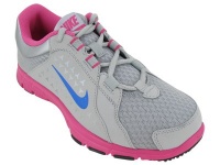 Nike Kids's NIKE FLEX SUPREME TR (GS/PS) TRAINING SHOES 4 Kids US (MTLLC SLVR/PHT BL/DSRT PNK/WHI)