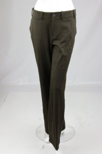 LAUREN Ralph Lauren Womens Brown Sanderson Stretch Dress Pants 4