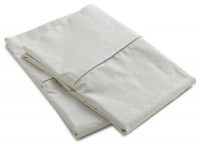 Charisma Lexington Dot King Pillowcase Pair, Ivory