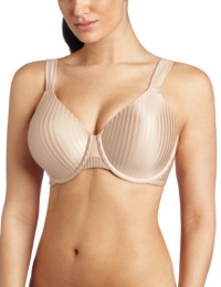 Playtex Women's Secrets Perfectly Smooth Underwire,Nude Stripe,40D