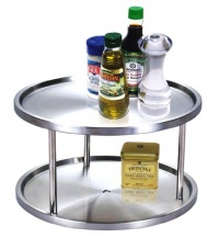 Cook N Home 10-1/2-Inch 2 Tier Lazy Susan