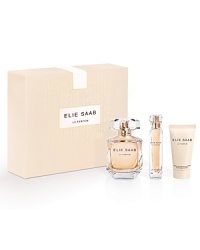 Celebrate this holiday season with the exceptional fragrance of ELIE SAAB Le Parfum. An addictive, refined fragrance with a Mediterranean spirit. The 3 oz. Eau de Parfum Spray, 10 mL Eau de Parfum Mini Spray and 1 oz. luxurious Body Cream make this season exceptional.