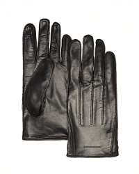 While tech-friendly gloves are trending now, rarely have they been designed with such superior material as this offering from Burberry, which features refined supple leather that will never need an upgrade.