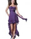 Formal Party Dress for Juniors- Purple