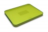 Joseph Joseph Large Cut and Carve Plus Multi-Function Chopping Board, Green