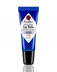 Intense Therapy Lip Balm SPF 25 with Vanilla & LavenderHerbal, smooth and healing conditioning lip balm, with UVA and UVB sunscreens, protects against sunburn and windburn, as it conditions and moisturizes dry, chapped lips.