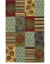 Safavieh Soho Collection SOH817A Handmade Multicolor New Zealand Wool Area Rug, 3.6-Inch by 5.6-Inch