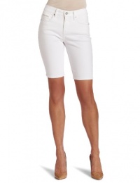 Levi's Women's 512 Bermuda, White Highlighter, 8