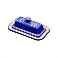 Le Creuset 7-3/4-Inch Butter Dish, Cobalt