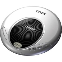 Coby CXCD114SVR Slim Personal CD Player, Silver