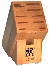 J.A. Henckels 10-Slot Hardwood Knife Storage Block