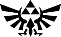 Legend of Zelda Triforce - 6 BLACK - Car, Truck, Notebook, Vinyl Decal Sticker