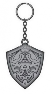 The Legend of Zelda Twilight Princess: Metal Hylian Shield Key Chain