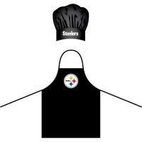 NFL Pittsburgh Steelers Chef Hat and Apron Set