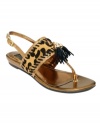 Braided straps and tassels make FALCHI by Falchi's Romy sandals a fun festival for your feet.