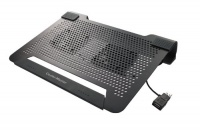 Cooler Master NotePal U2 Laptop Cooling Pad with Two Configurable 80mm Fans (R9-NBC-8PBK-GP)