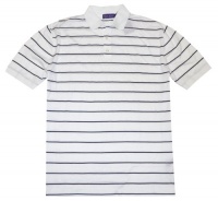 Ralph Lauren Purple Label Men Striped Polo T-shirt - Made in Italy