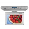 Coby KTFDVD1093SVR 10.2-Inch Under-the-Cabinet DVD/CD Player with Digital TV and Radio, Silver