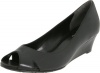 Cole Haan Women's Air Talia Closed-Toe Wedge Pump,Black,10 B US