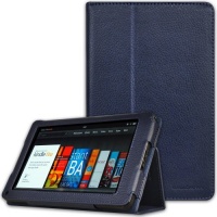 CaseCrown Bold Standby Case (Blue) for Amazon Kindle Fire Tablet (Not Compatible with Kindle Fire HD 7)