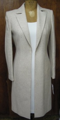 Calvin Klein Women's 2- Piece Dress Suit in Winter White/almond, Size: 2