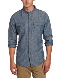 Calvin Klein Jeans Men's Chambray Woven Shirt