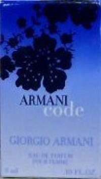 ARMANI CODE Women Mini Perfume Eau de Perfume .10oz