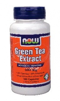 Now Foods Green Tea Extract, 400mg Capsules, 100-Count