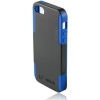 Splash Medley Dual-Layer Hybrid Case/Cover for iPhone 5 - Black/Blue