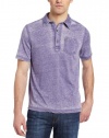 Marc Ecko Cut & Sew Men's Dexter Polo, Purple, Large