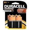 Duracell Coppertop 9-V Alkaline Batteries 4 Count