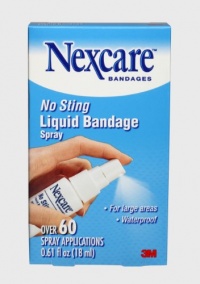 Nexcare No-Sting Liquid Bandage .61 fluid ounces