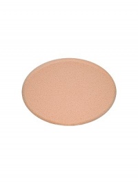 Smooth textured sponge glides over skin, allowing for an even application of foundation and virtually flawless blending. 