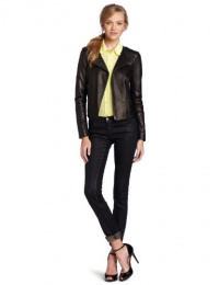 Rebecca Minkoff Women's Luke Jacket, Black, Small