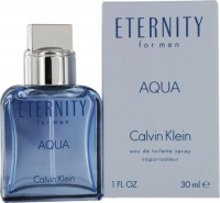 Eternity Aqua by Calvin Klein Eau-de-toilette Spray for Men, 3.40-Ounce