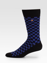 Refresh your wardrobe collection with these brightly colored, printed socks with signature logo detail.Mid-calf height70% cotton/28% polyamide/2% elastaneMachine washImported