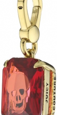 Juicy Couture Small Skull Engraved Gem Charm