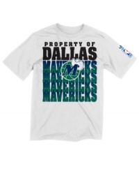 Join the big time. Show your larger-than-life Mavericks team spirit with this NBA t-shirt from adidas.