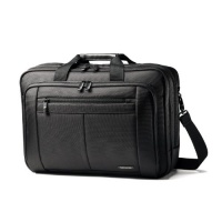 Samsonite Classic Three Gusset Lg Toploader (Black)