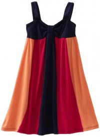 Little Ella Girls 2-6X Skylar Dress, Navy, 5/6