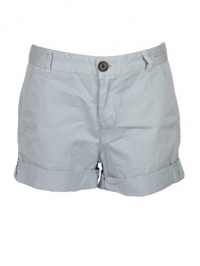 Current/Elliott Womens The Captain Roll Boyfriend Fit Shorts