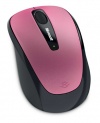 Microsoft Wireless Mobile Mouse 3500 - Dragon Fruit Pink