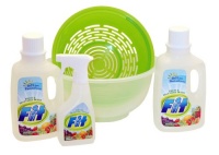 Fit Fruit & Vegetable Wash, Combo Pack, 7.5 Pound Box